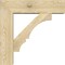 Ekena Millwork Balboa Block Rough Sawn Bracket w/ Offset Brace, Douglas Fir, 8"W x 30"D x 30"H BKT0806X30X30BOA05RDF - alternate 2